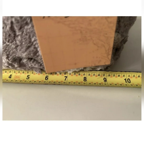 Patricia Nash Faux Fur Laureana Satchel Purse Optional Chain Crossbody - Picture 9 of 11